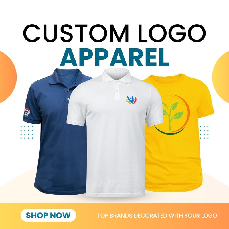 Decorate the best brands with your best brand on custom apparel