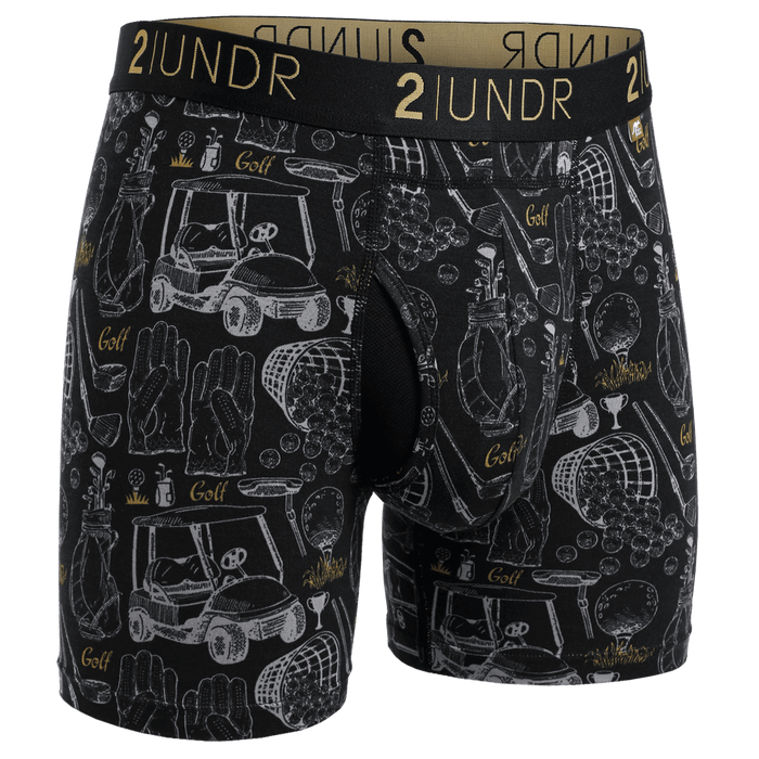 2UNDR 2 Pack - Swing Shift Boxer Brief - Range Time Black/Navy