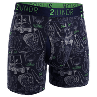 2UNDR 2 Pack - Swing Shift Boxer Brief - Range Time Black/Navy
