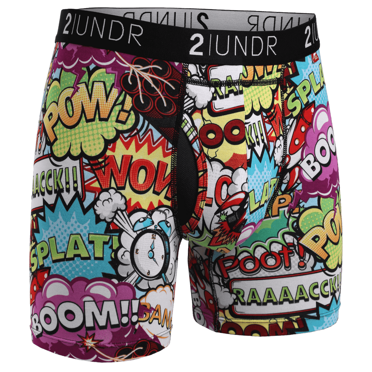 2UNDR 3 Pack - Swing Shift Boxer Brief - Galactica/Boom Time/Hot Air