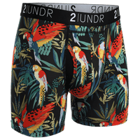 2UNDR 3 Pack - Swing Shift Boxer Brief - Great White/Rhino/Parrot