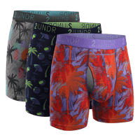 2UNDR 3 Pack - Swing Shift Boxer Brief - La Quinta/Oasis/Sunburn