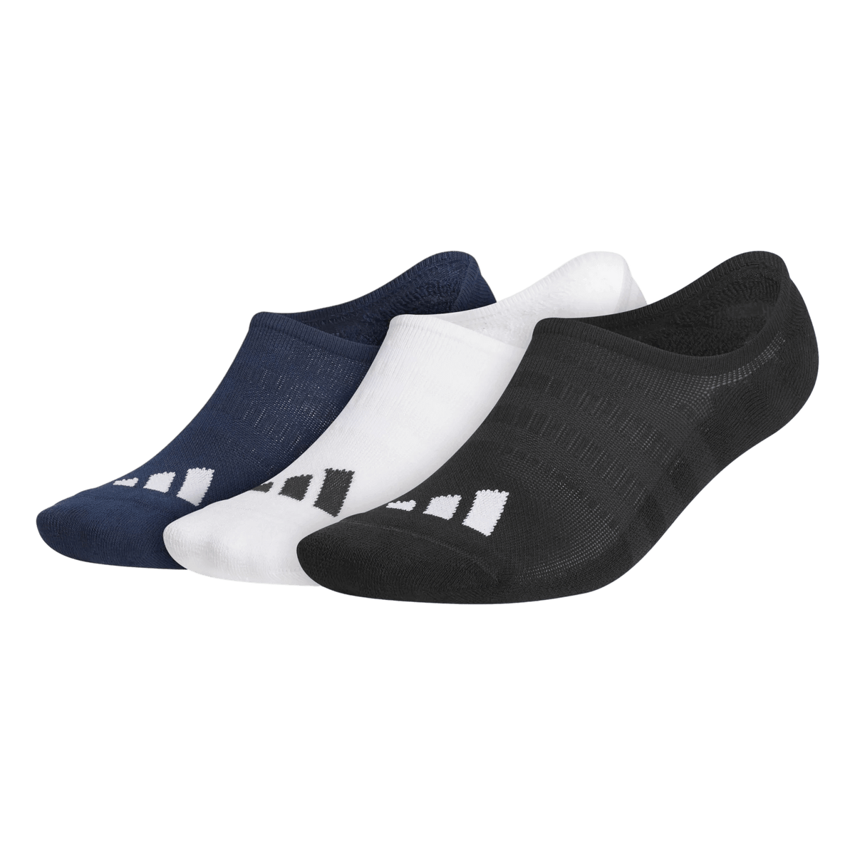 Adidas No Show Socks Mens - Pack of 3 Pairs