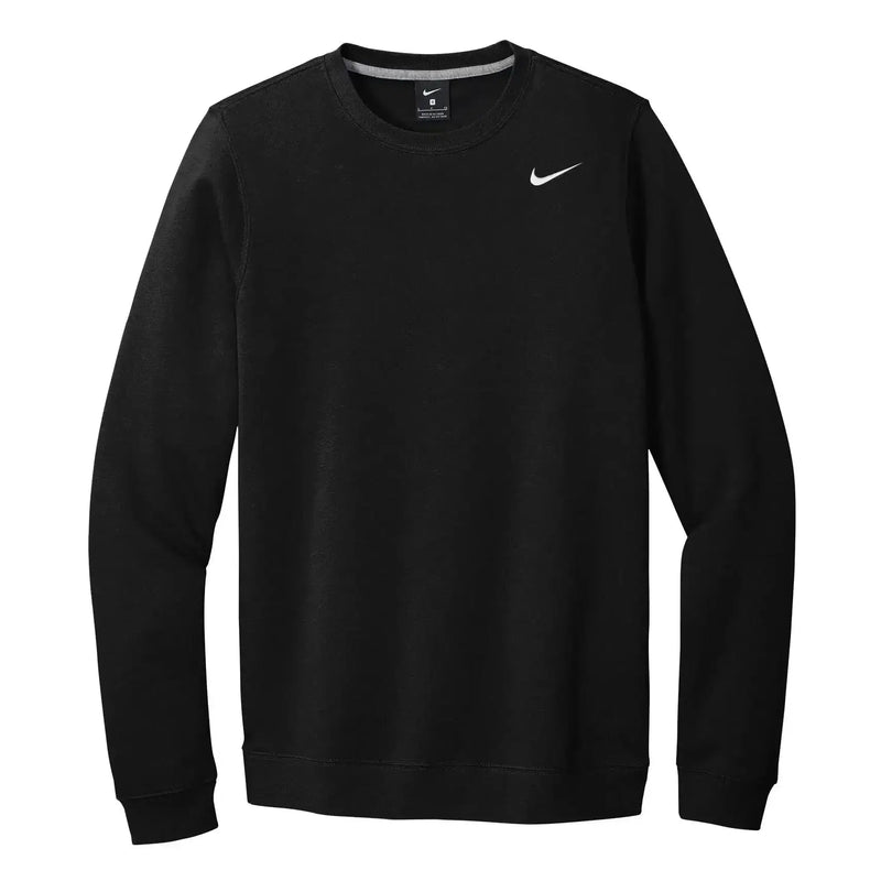 Nike club clearance fleece pullover crew