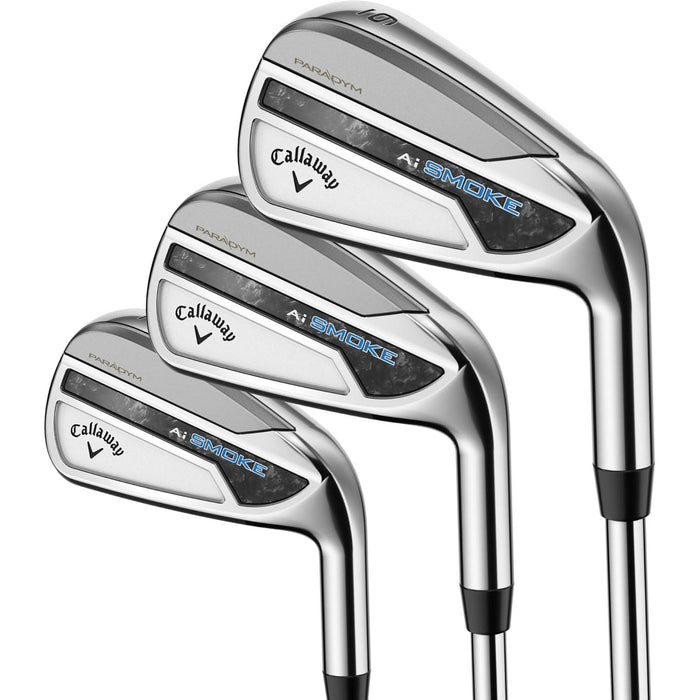Callaway Paradym Ai Smoke Iron Sets - 5-PW/AW - Steel - LH - Demo Used
