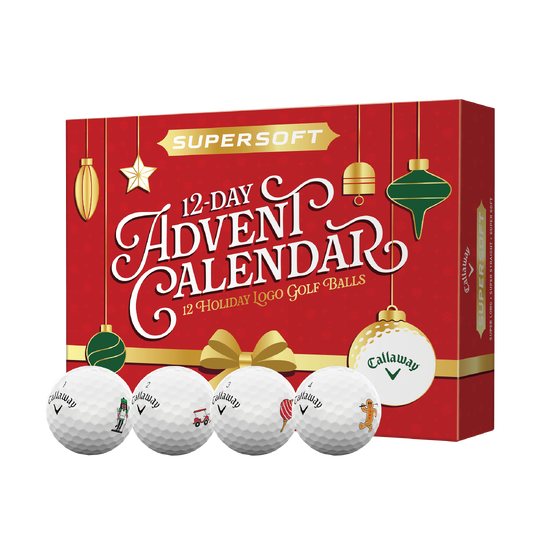 Callaway Supersoft 12-Day Advent Calendar Golf Balls