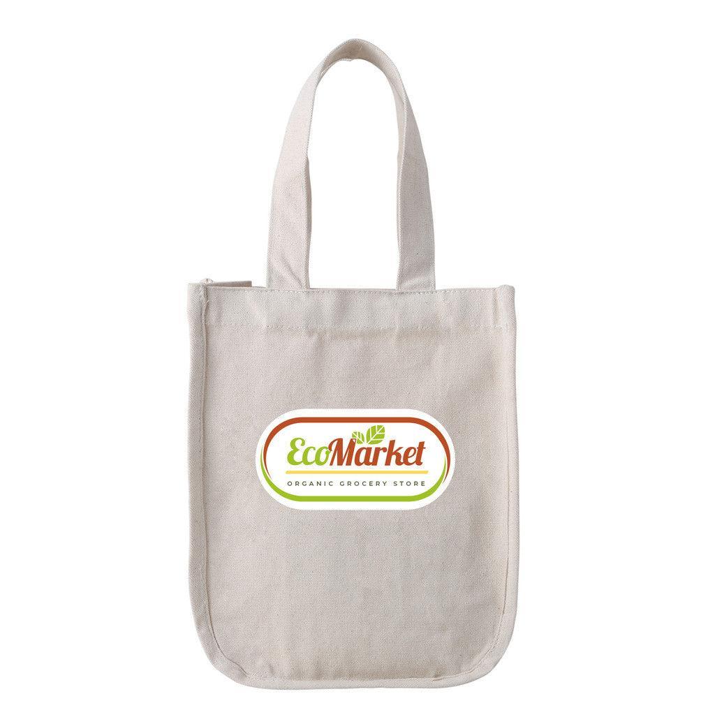 Custom Logo 12 oz Cotton Fashion Tote