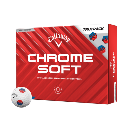 Custom Logo Callaway Chrome Soft TruTrack Golf Balls - Canadian