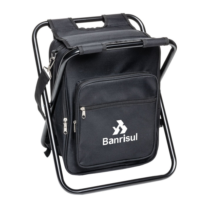Custom Logo Riverbend Foldable Cooler Backpack & Chair