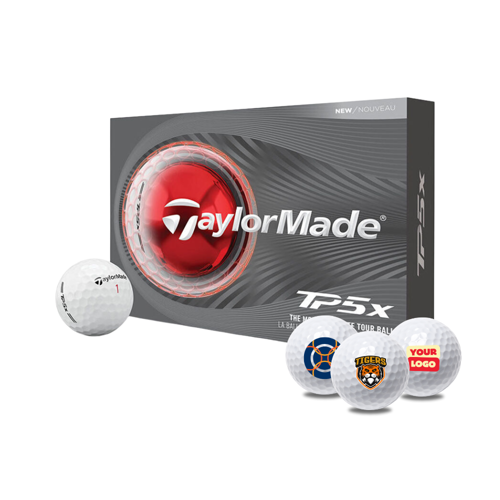 Custom Logo TaylorMade TP5x Golf Balls - Canadian Pro Shop Online