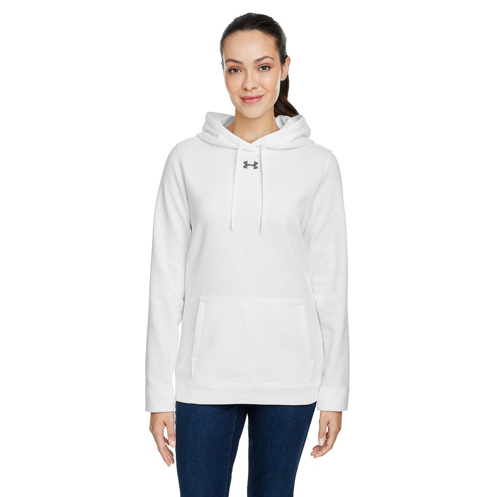 Custom Logo Under Armour Hustle Pullover Hooded Sweatshirt - Womens - –  Canadian Pro Shop Online
