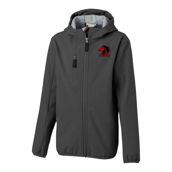 Custom Logo - Clique Team Youth Softshell Hoody Jacket