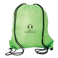 Custom Logo Aloha Drawstring Backpack