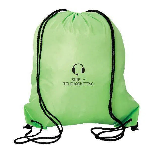 Custom Logo Aloha Drawstring Backpack