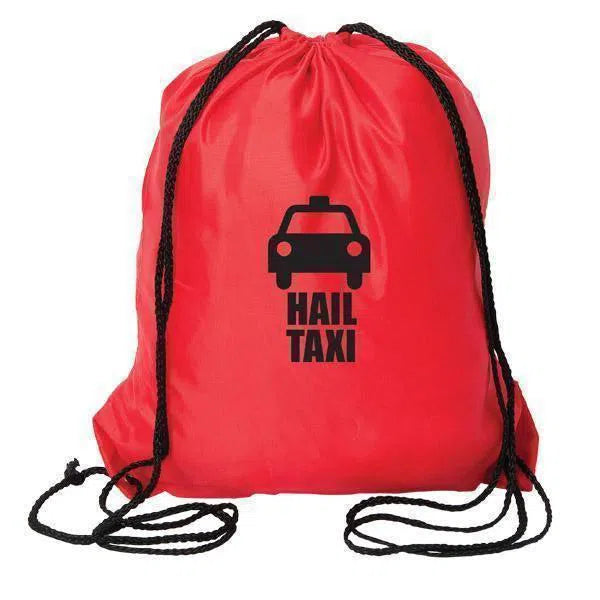 Custom Logo Aloha Drawstring Backpack