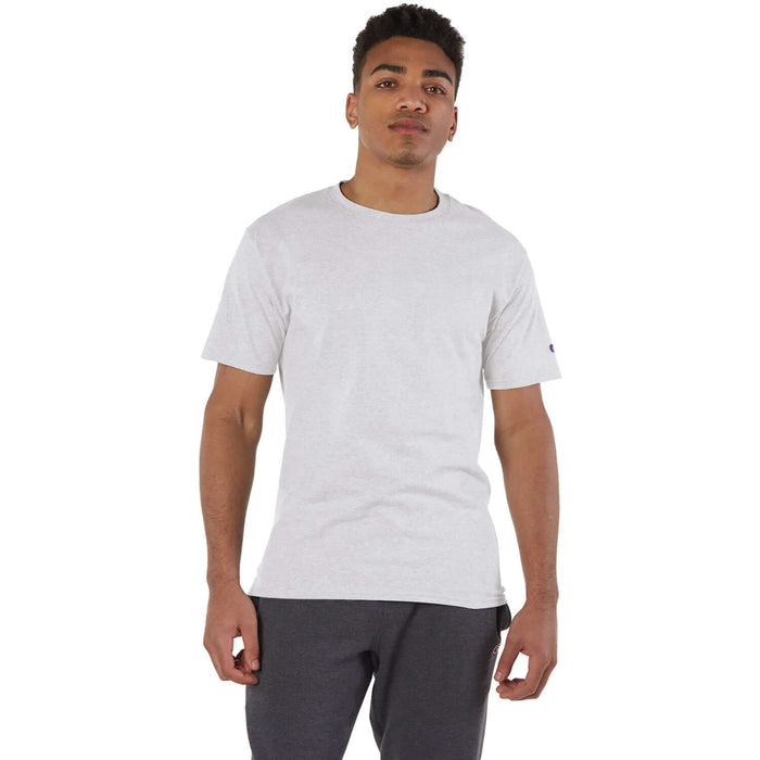 Custom Logo Champion Adult 6 oz Short Sleeve T-Shirt - Mens