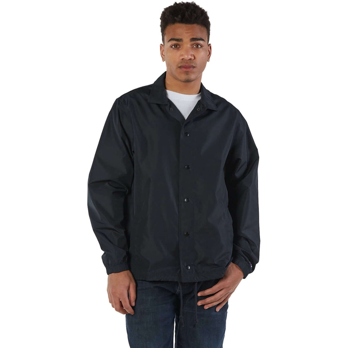Custom Logo Champion Men's Coach's Jacket - Mens