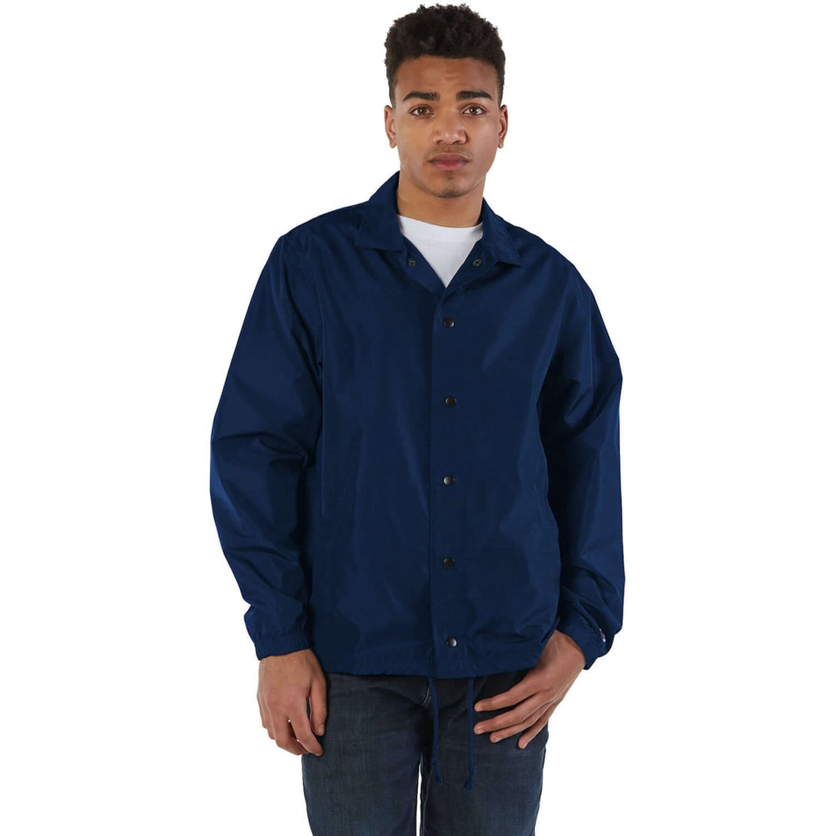 Custom Logo Champion Men's Coach's Jacket - Mens