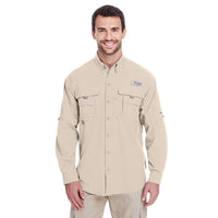 Custom Logo Columbia Bahama™ II Long-Sleeve Shirt - Mens
