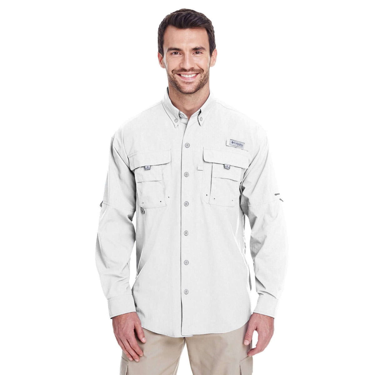 Custom Logo Columbia Bahama™ II Long-Sleeve Shirt - Mens