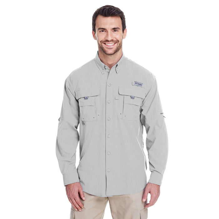 Custom Logo Columbia Bahama™ II Long-Sleeve Shirt - Mens