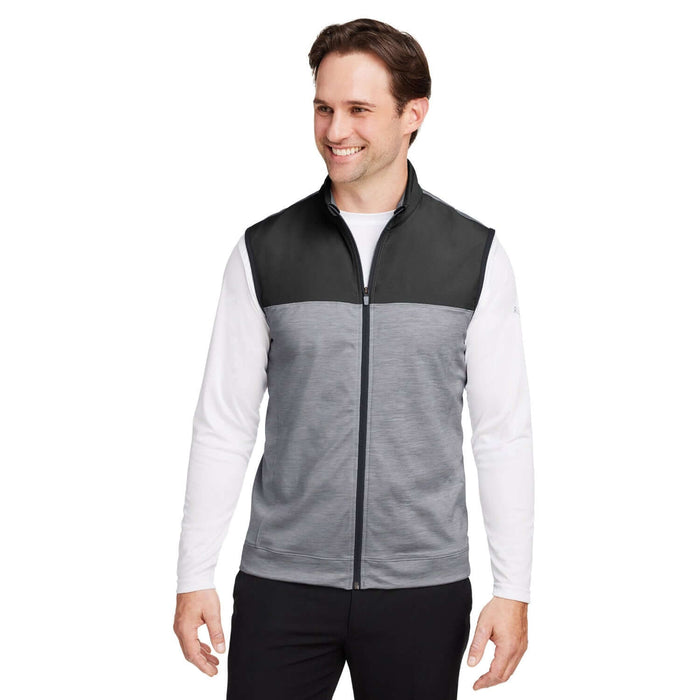 Custom Logo PUMA Golf Cloudspun Colorblock Vest - Mens