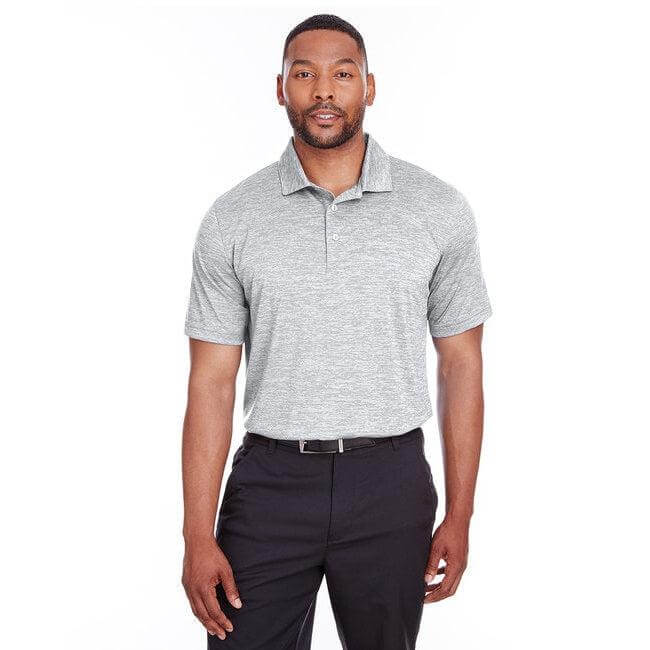Custom Logo PUMA Golf Icon Heather Golf Polo - Mens