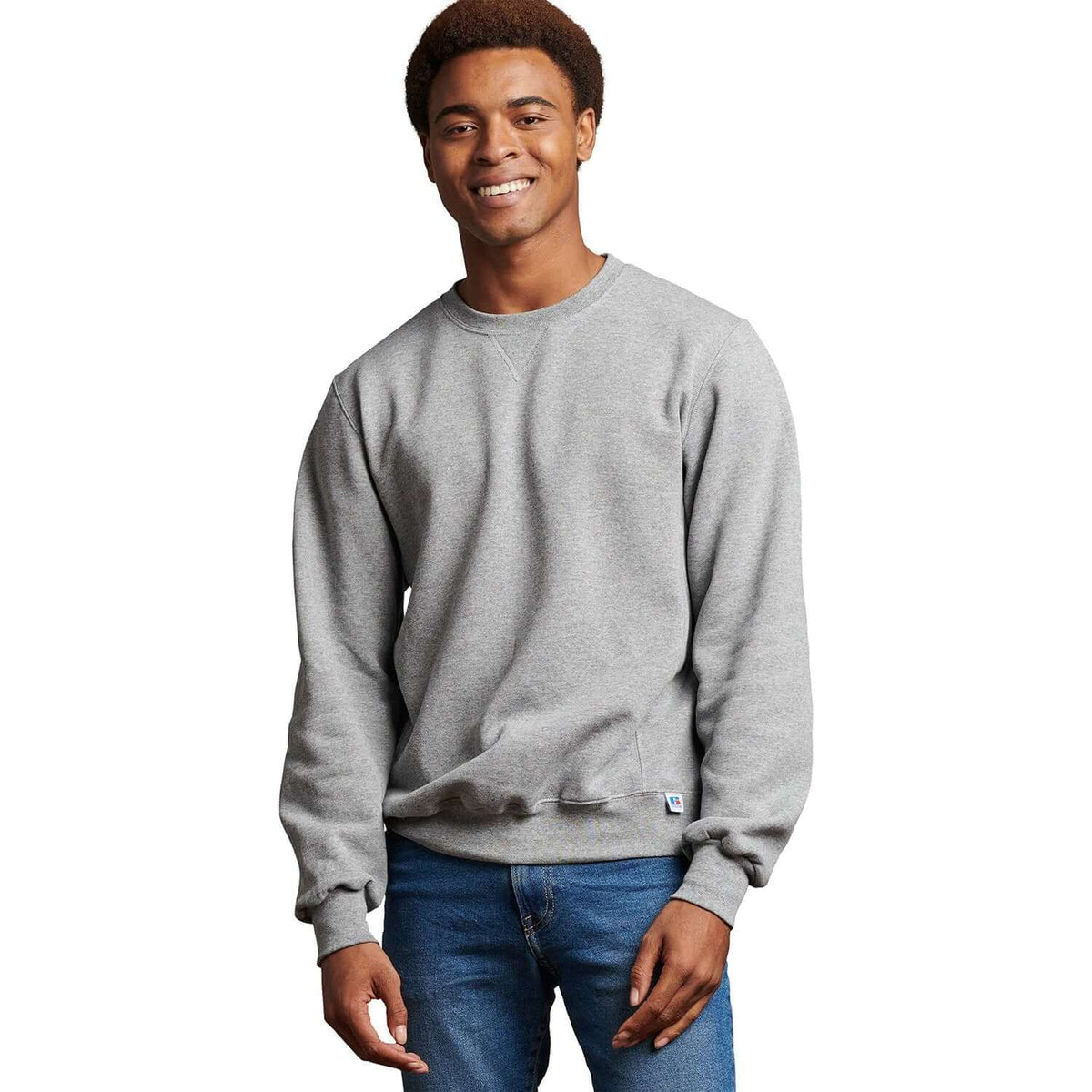 Custom Logo Russell Athletic Unisex Dri-Power® Crewneck Sweatshirt - Mens