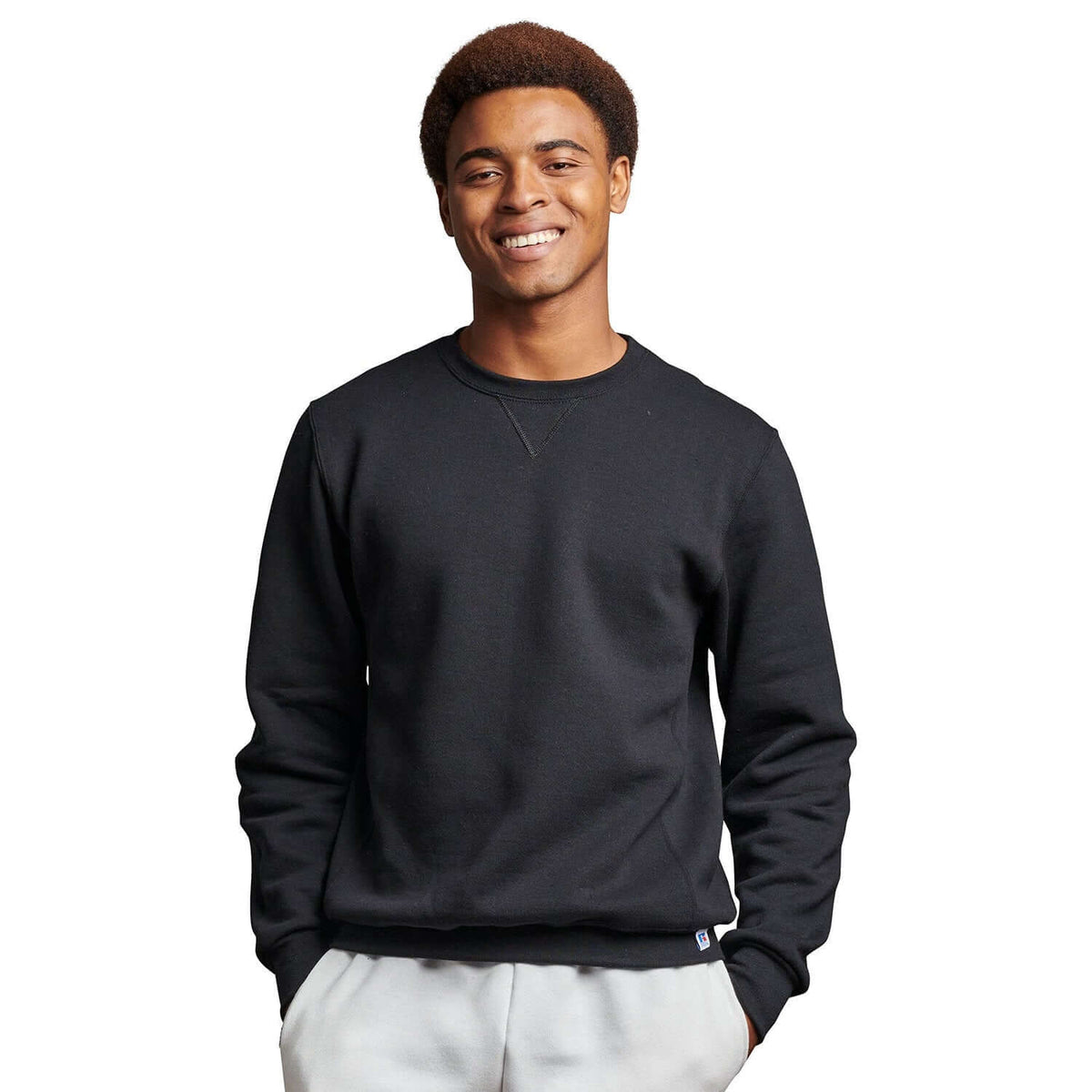 Custom Logo Russell Athletic Unisex Dri-Power® Crewneck Sweatshirt - Mens