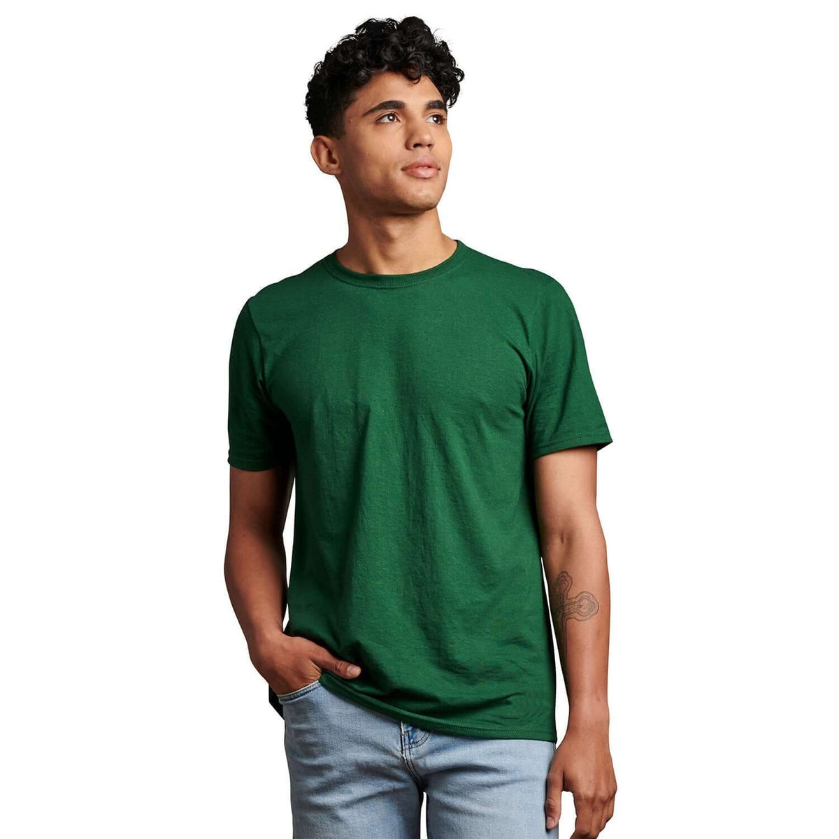 Custom Logo Russell Athletic Unisex Essential Performance T-Shirt - Mens