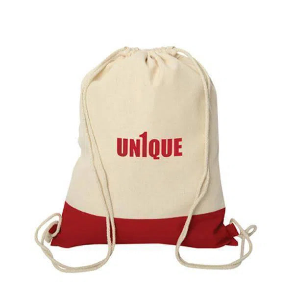 Custom Logo Westport Cotton Drawstring Cinch