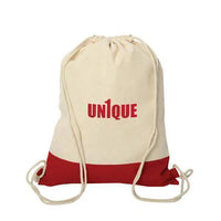 Custom Logo Westport Cotton Drawstring Cinch