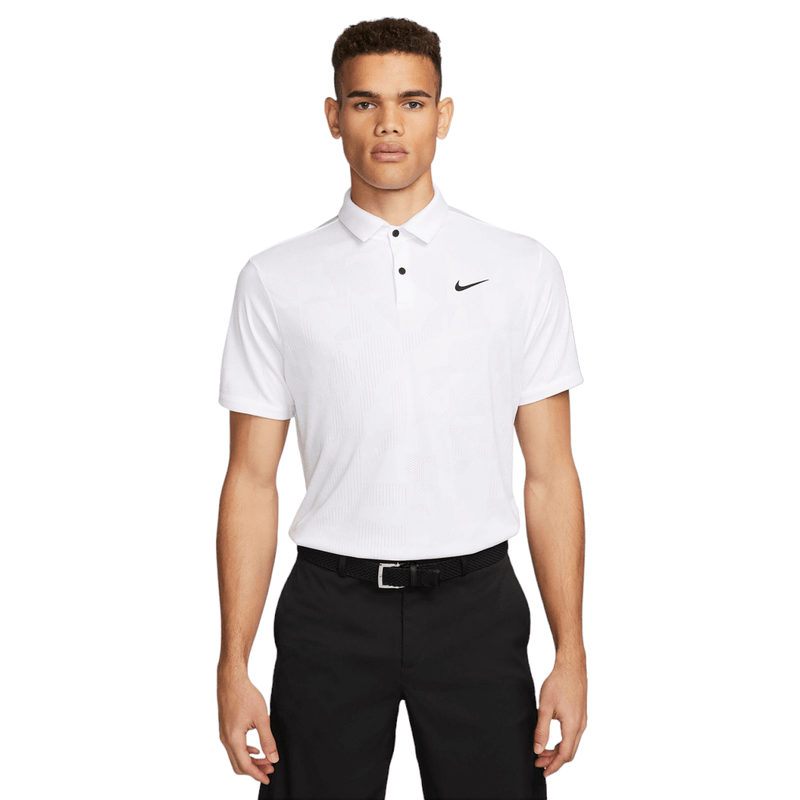 Nike Dri FIT Tour Jacquard Golf Polo Mens