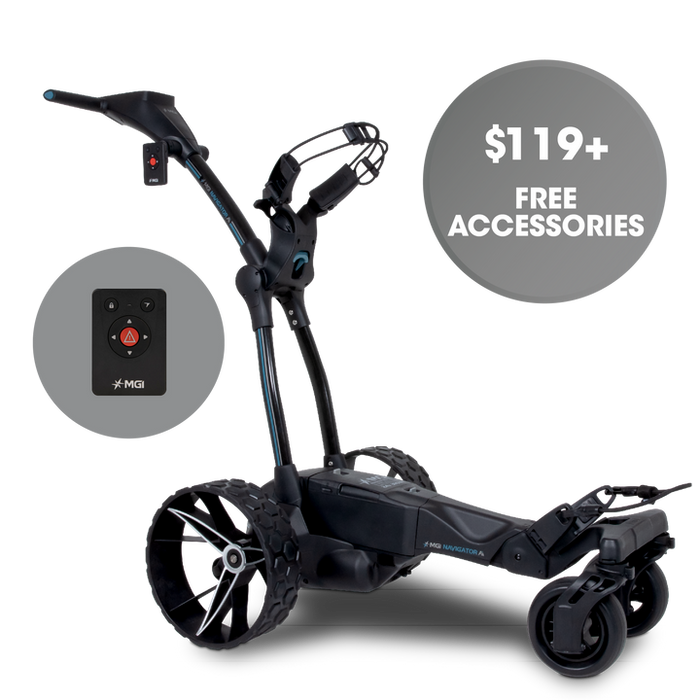 MGI Zip Navigator Ai Electric Remote Golf Cart
