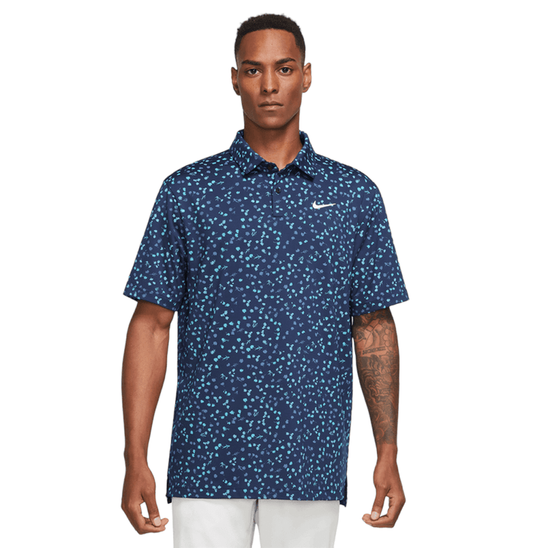 Floral on sale golf shirt