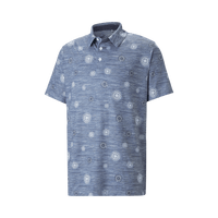 PUMA CLOUDSPUN Wheels Golf Polo - Mens