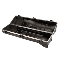 SKB Deluxe ATA Hard Case Cart Bag Travel Case - Black