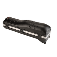 SKB Deluxe ATA Hard Case Cart Bag Travel Case - Black