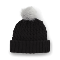 Titleist Cable Knit Pom Pom Beanie - Womens