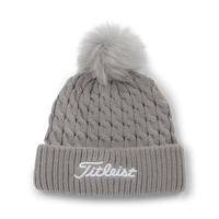 Titleist Cable Knit Pom Pom Beanie - Womens