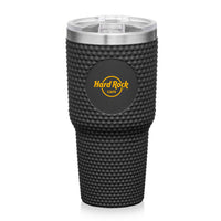 Custom Logo Adamas Textured Double Wall Tumbler - 27oz