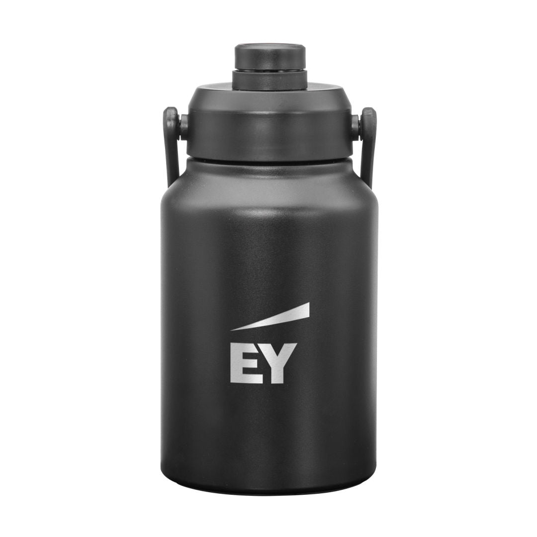 Custom Logo Millbank Stainless Steel Water Bottle - 64oz/128oz