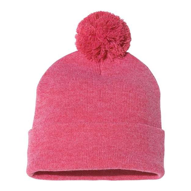 Custom Logo Pom-Pom Cuffed Beanie Toque