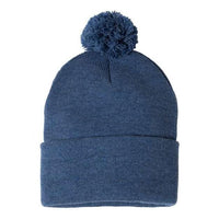 Custom Logo Pom-Pom Cuffed Beanie Toque