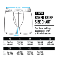 2UNDR 3 Pack - Swing Shift Boxer Brief SOLIDS