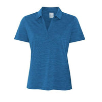 Callaway Broken Stripe Textured Polo - Womens