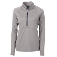 Custom Logo Cutter & Buck Adapt Eco Knit Stretch Womens Half Zip Pullover