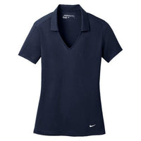 Custom Logo Nike Dri-Fit Vertical Mesh Women's Polo
