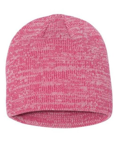 Custom Logo Sportsman 8" Marled Knit Beanie