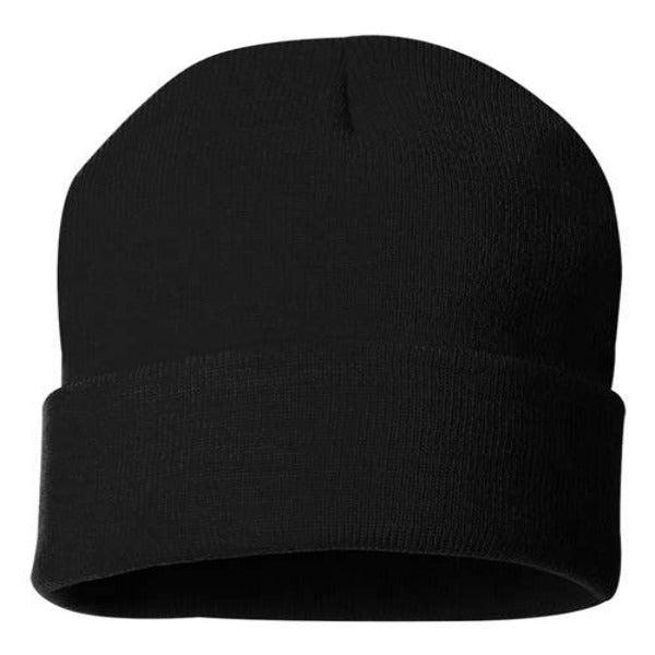 Custom Logo Sportsman Solid 12" Cuffed Beanie